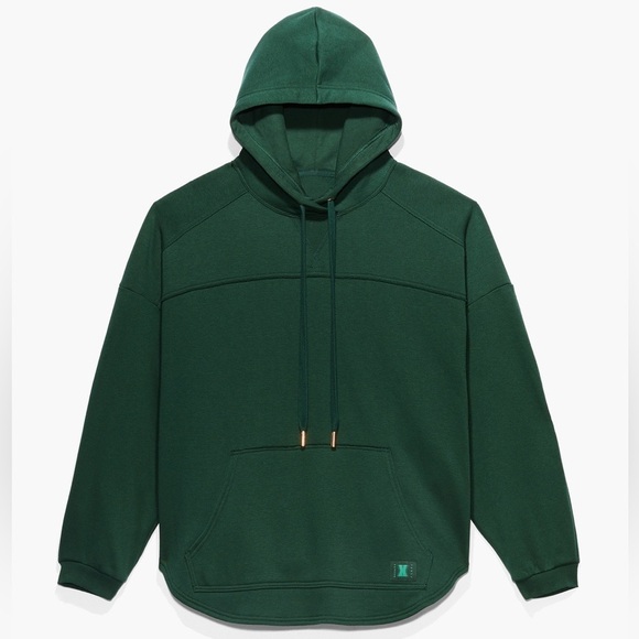 Savage X Fenty Tops - EUC Savage X Fenty Essentials Oversized Emerald Green Hoodie XS